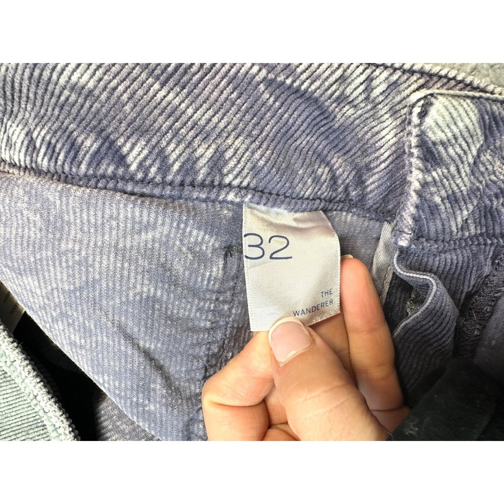 Anthropologie Pilcro The Wanderer Relaxed Leg Corduroy 32 gray purple - Picture 3 of 14
